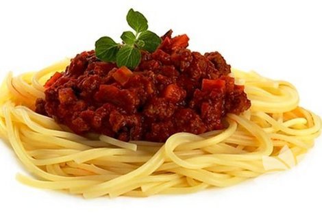 Spagetti bolonyez
