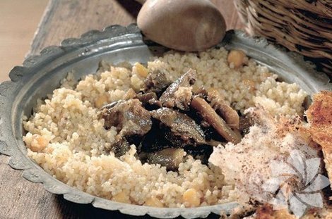 Nohutlu bulgur pilavı