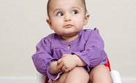 6 aylık ama tuvaletini kendi yapıyor! 