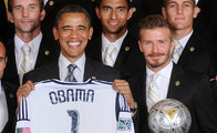 Obama, Beckham'a öyle bir şaka yaptı ki...