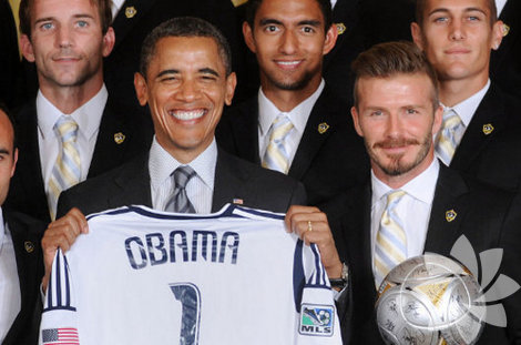 Obama, Beckham'a öyle bir şaka yaptı ki...