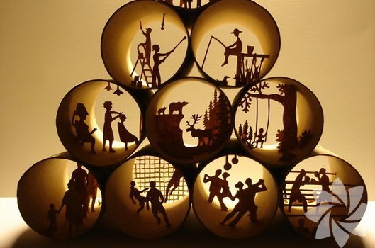 Tuvalet kağıdı rulosunda başlayan sanat!