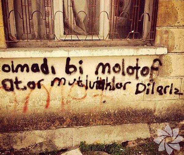 küfürlü duvar yazıları